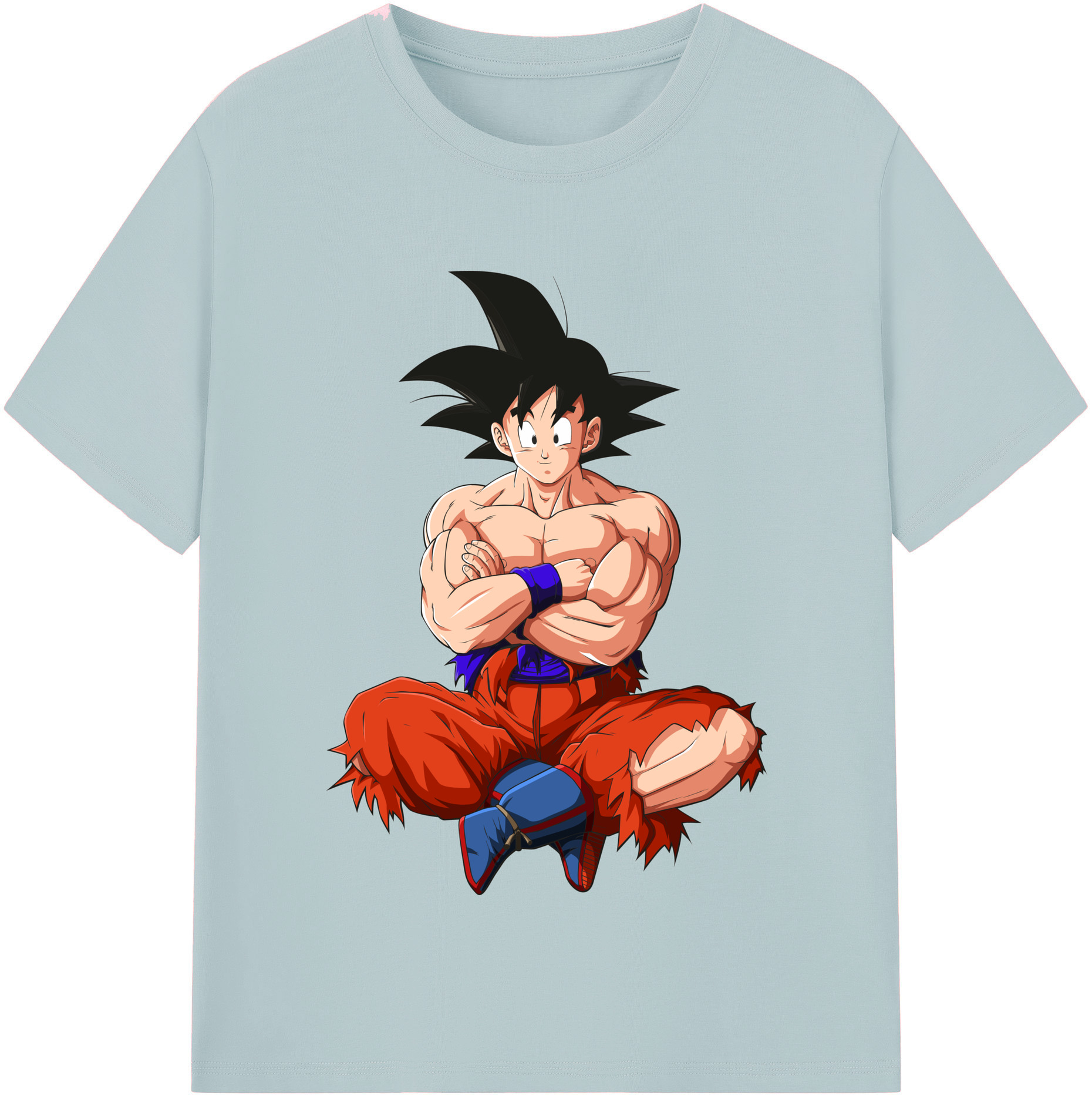 （画像用） ドラゴンボール 孫悟空（そん ごくう）Son Goku カカロット DRAGON BALL Kakarotto 綿100％半袖Tシャツ（フロントプリント）